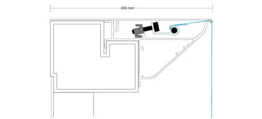 Profilskizzen für: Leuchtkasten | Spanntuch | Outdoor | Einseitig | ECO